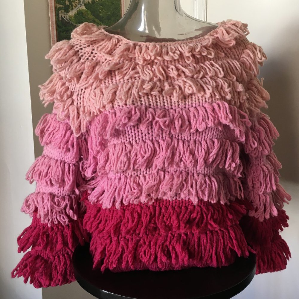 Vintage Looped Wool Sweater RARE